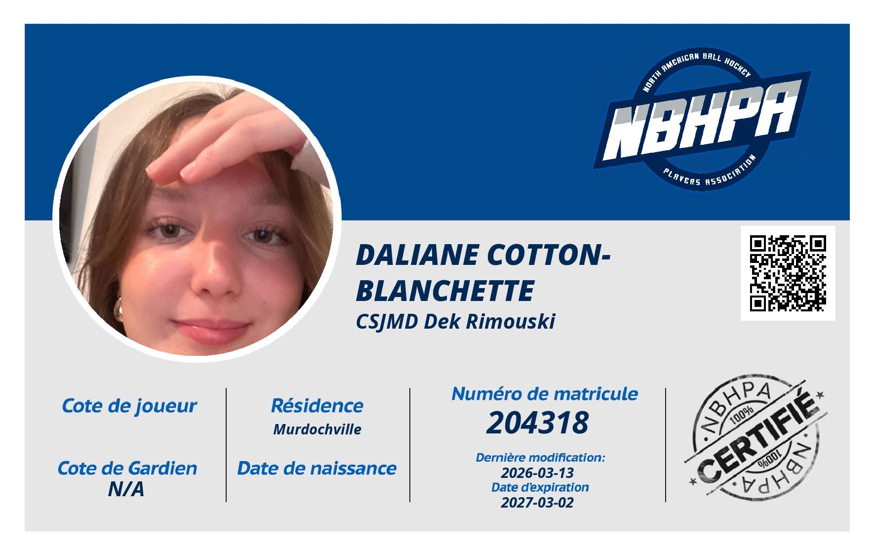 Daliane Cotton-Blanchette