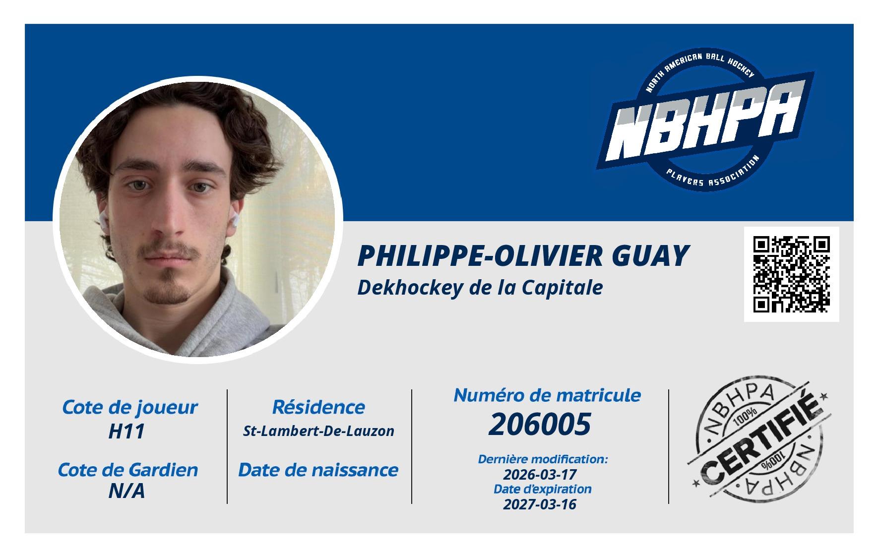 Philippe-Olivier Guay