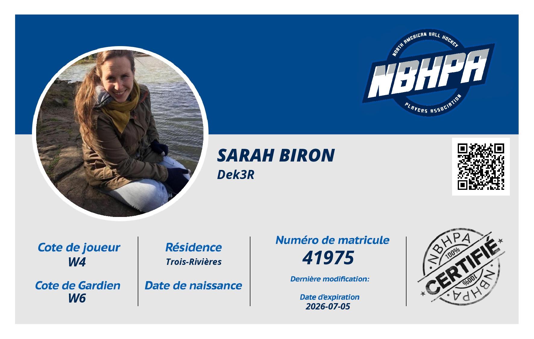 Sarah Biron