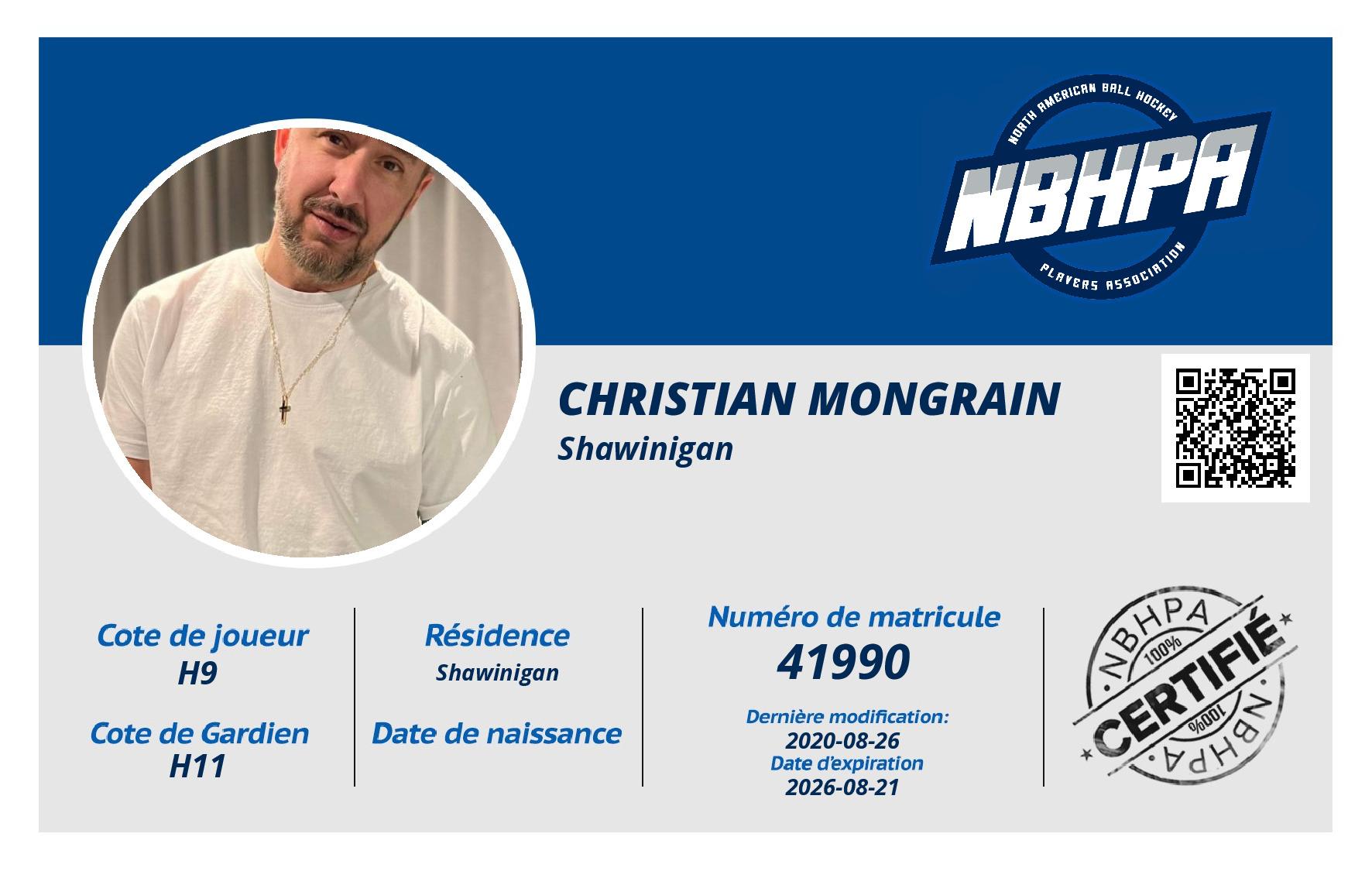 Christian Mongrain