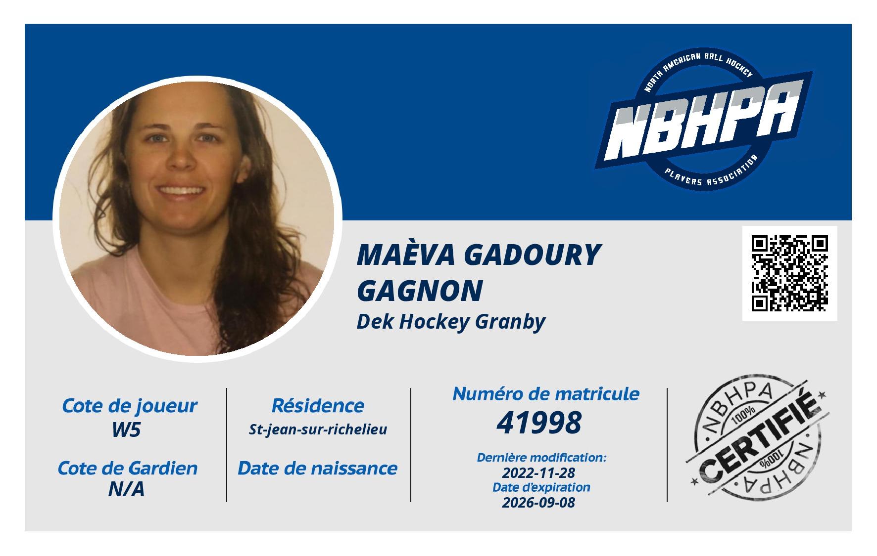 Maèva Gadoury Gagnon