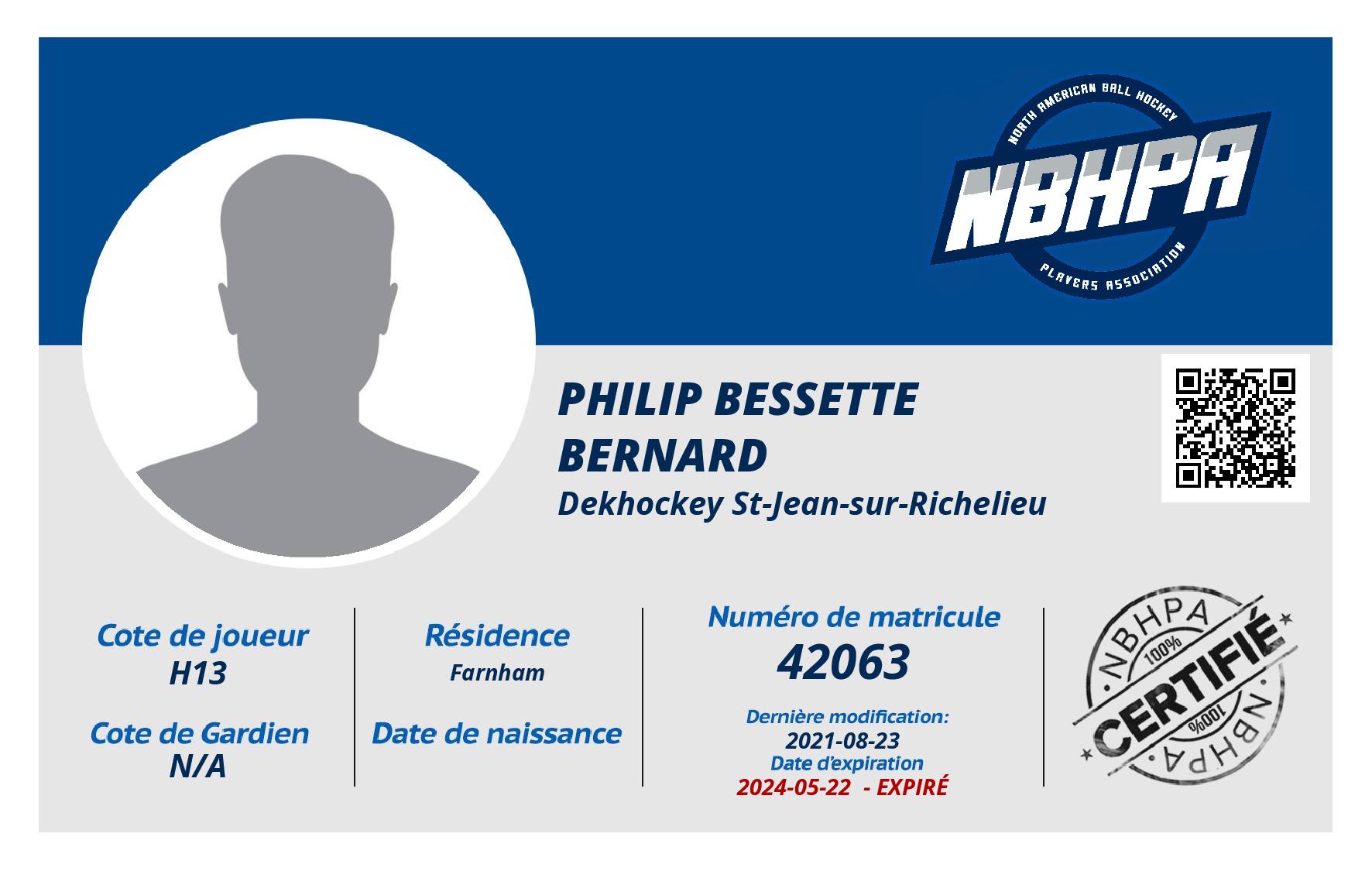 Philip Bessette Bernard