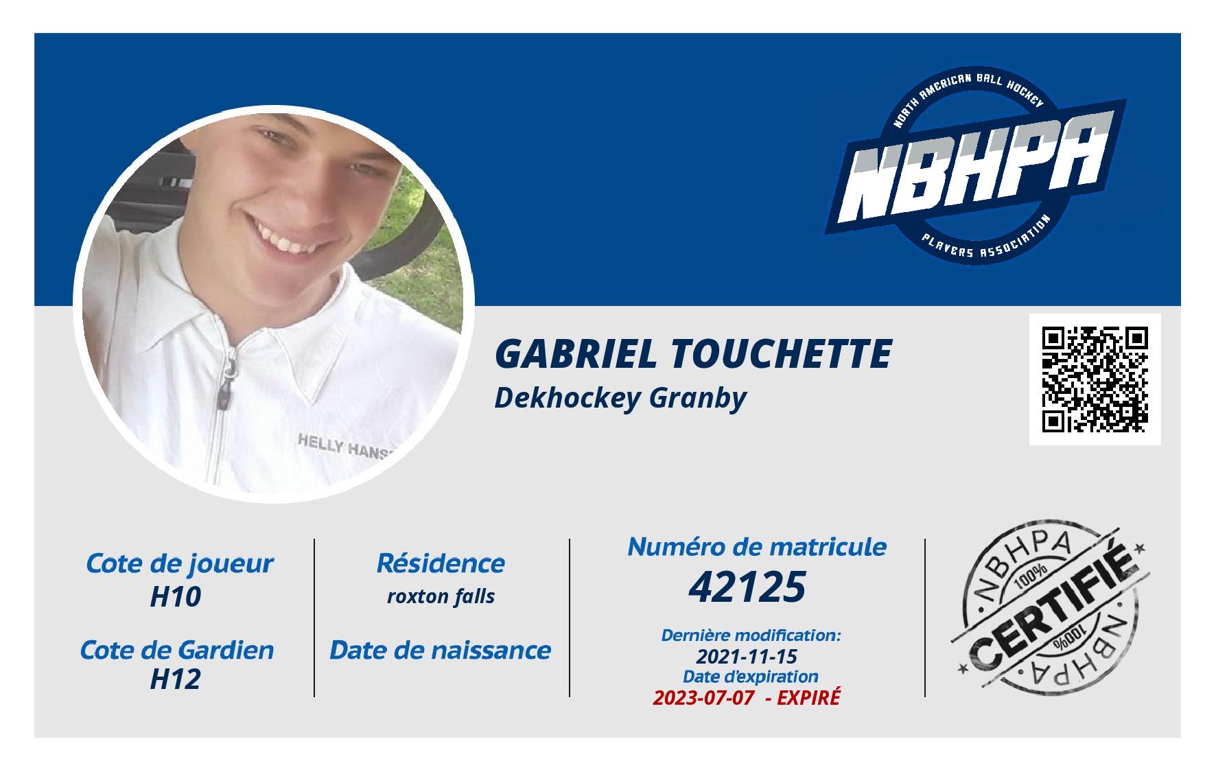 Gabriel Touchette