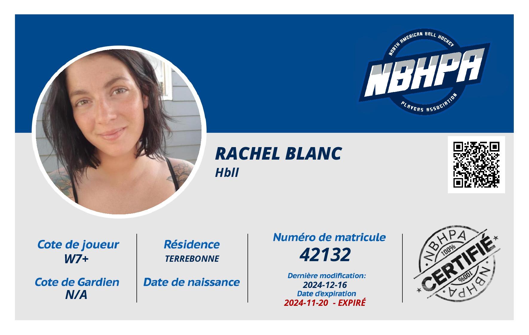 Rachel Blanc