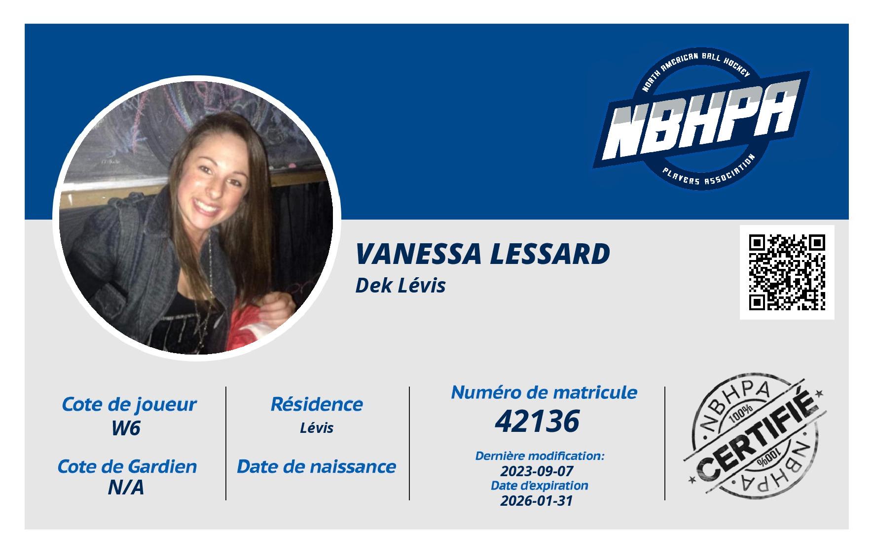 Vanessa Lessard