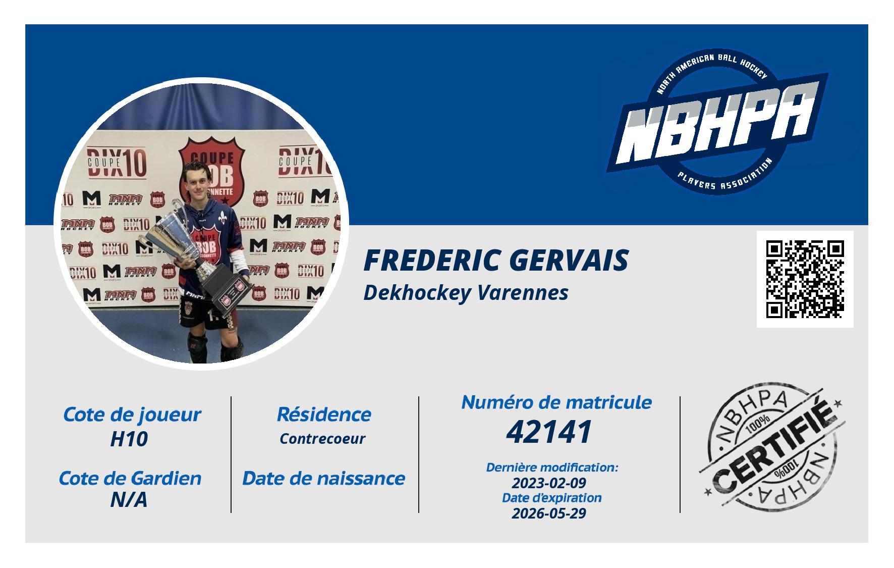 Frederic Gervais