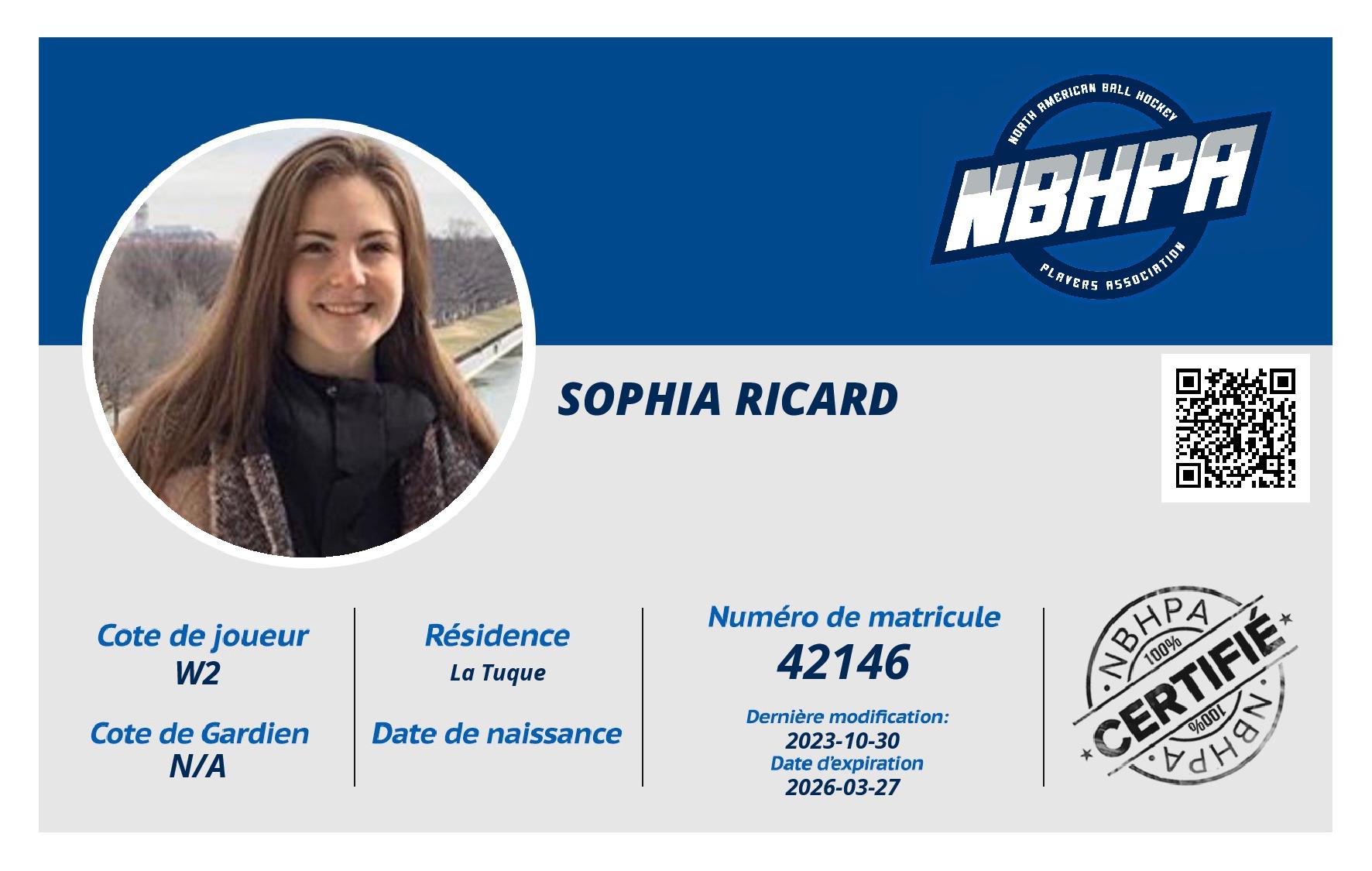Sophia Ricard