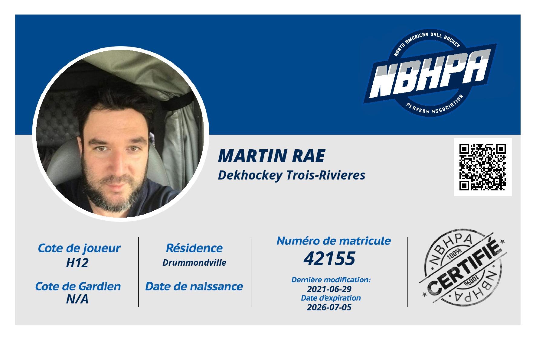 Martin Rae