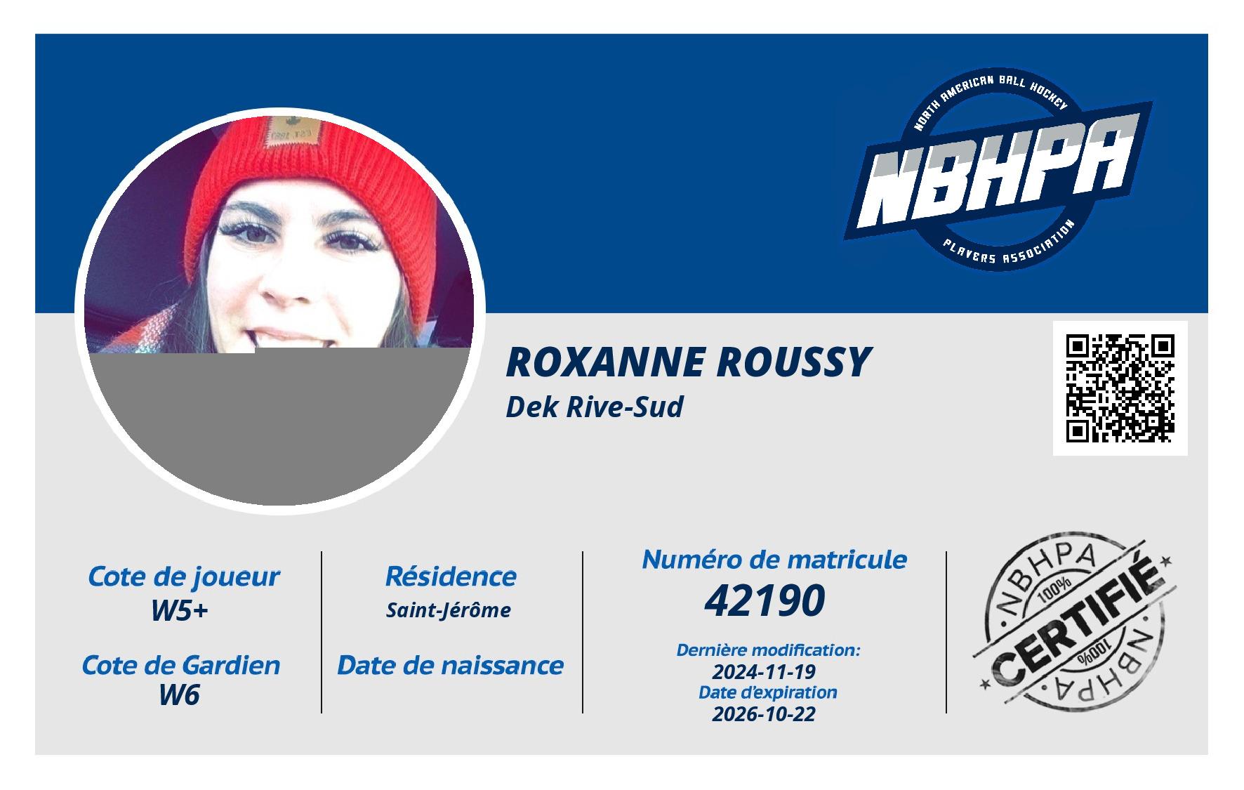 Roxanne Roussy