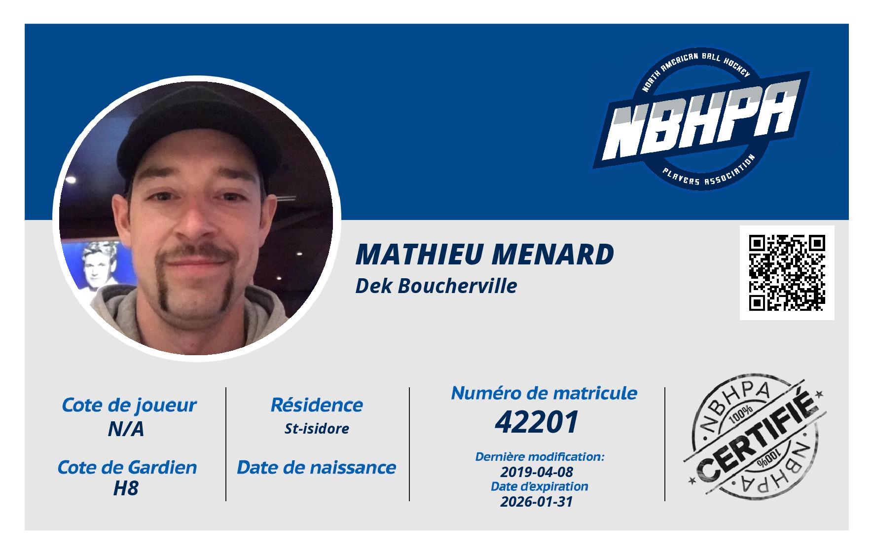 Mathieu Menard