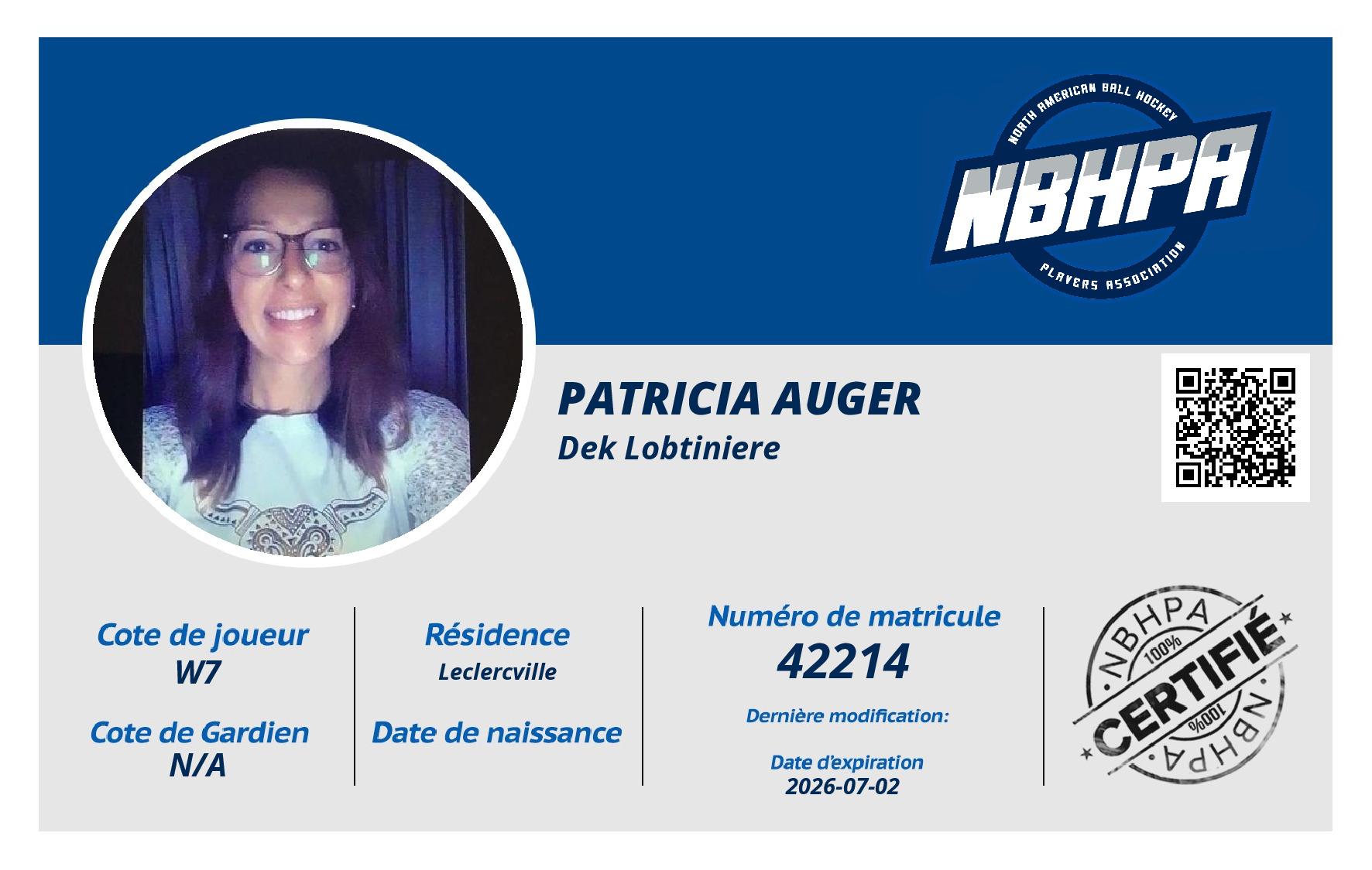 Patricia Auger