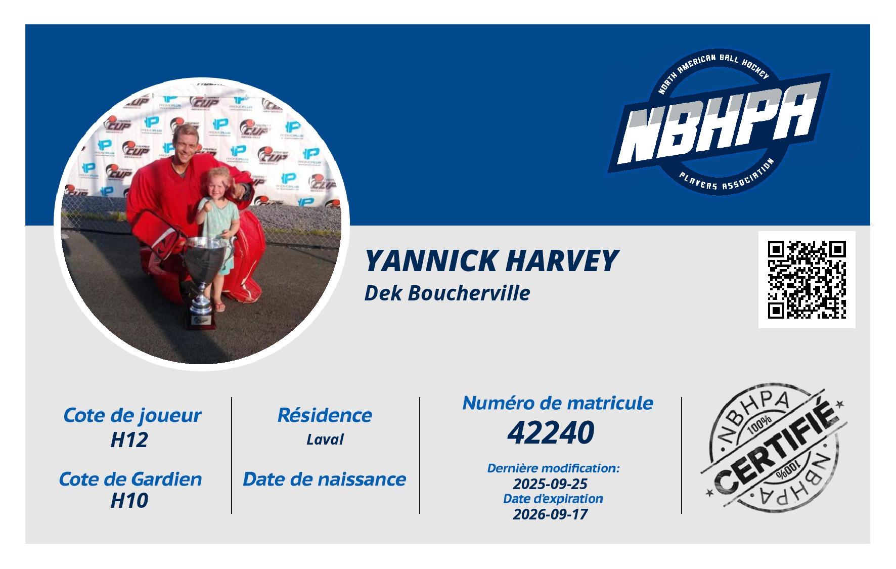 Yannick Harvey