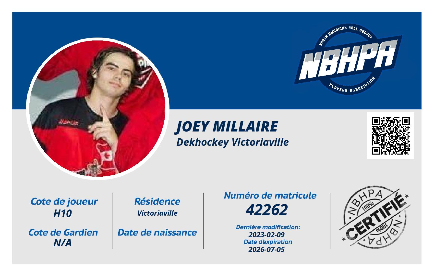 Joey Millaire