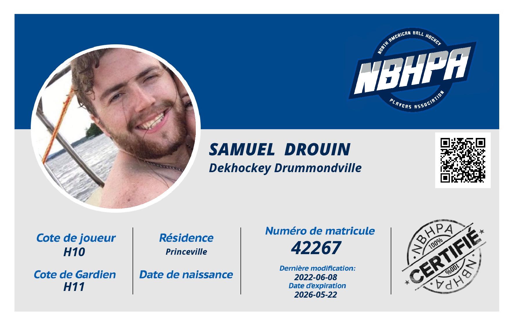 Samuel  Drouin 