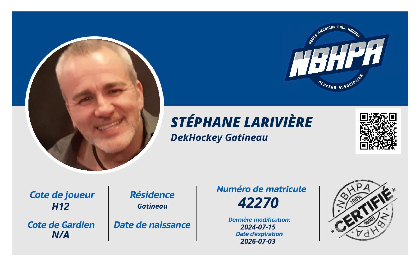 Stéphane Larivière