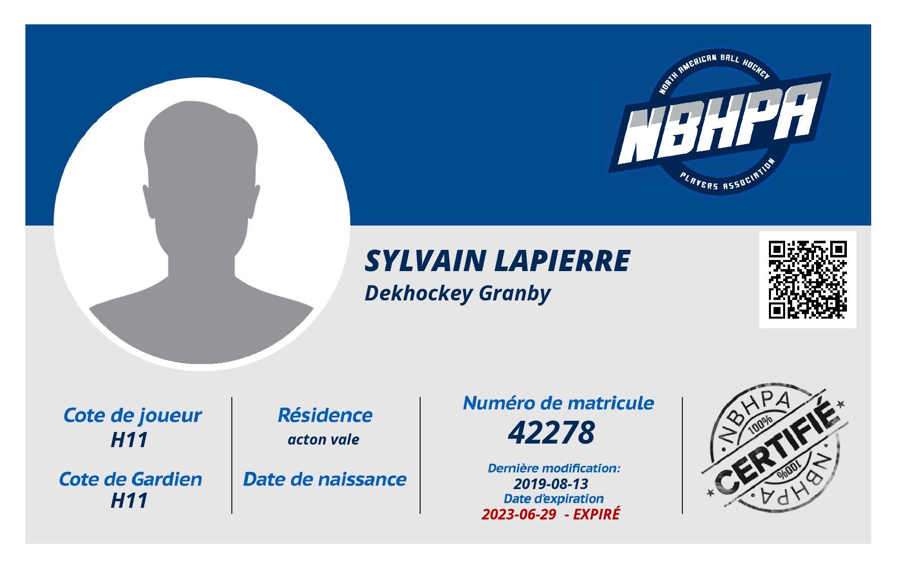 Sylvain Lapierre