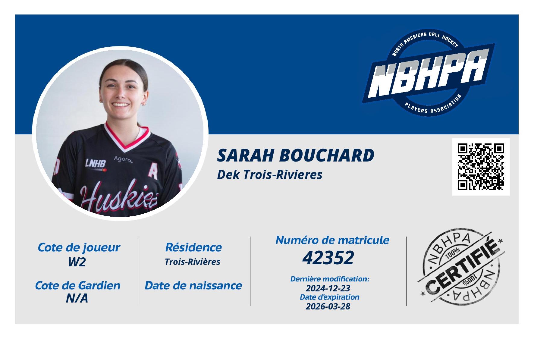 Sarah Bouchard