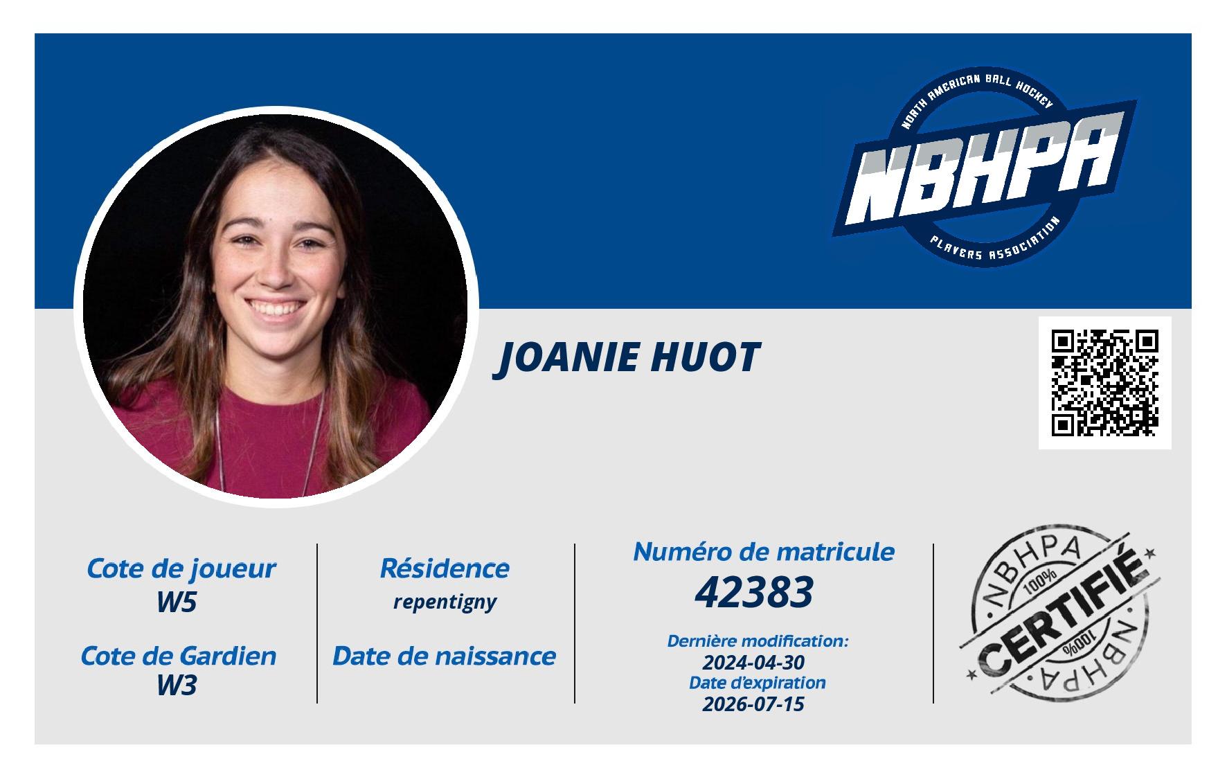 Joanie Huot