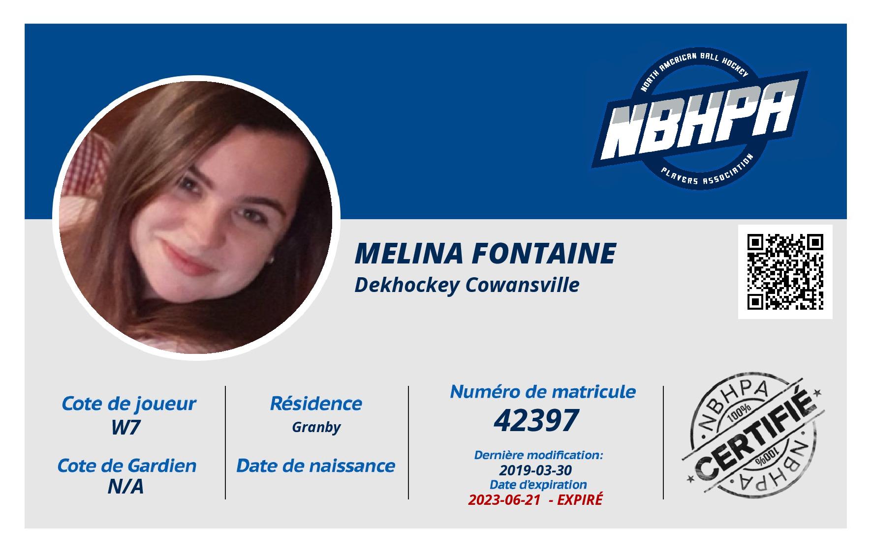 Melina Fontaine