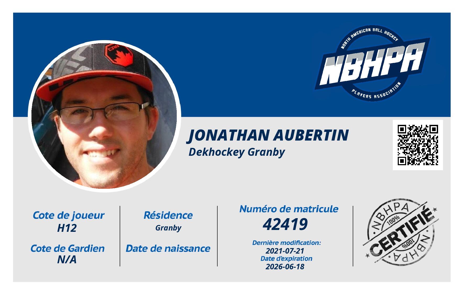 Jonathan Aubertin