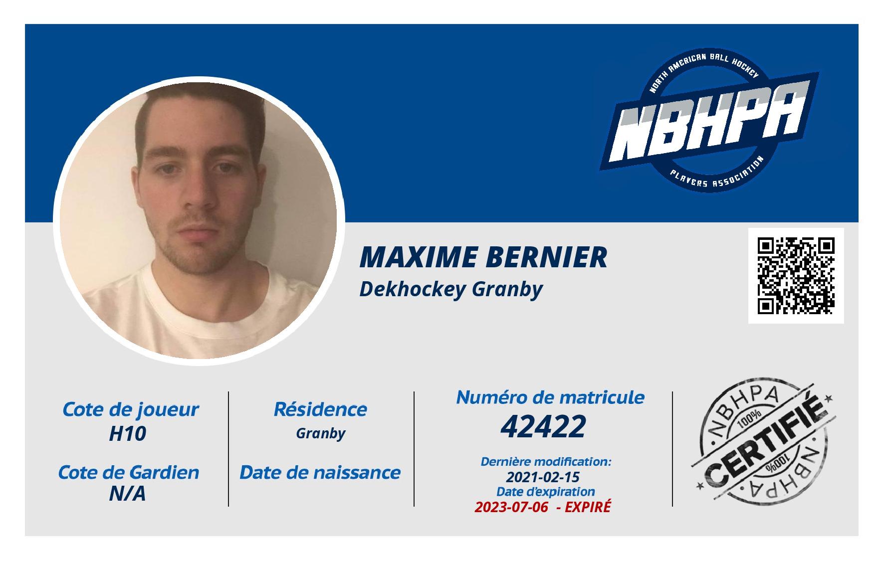 Maxime Bernier