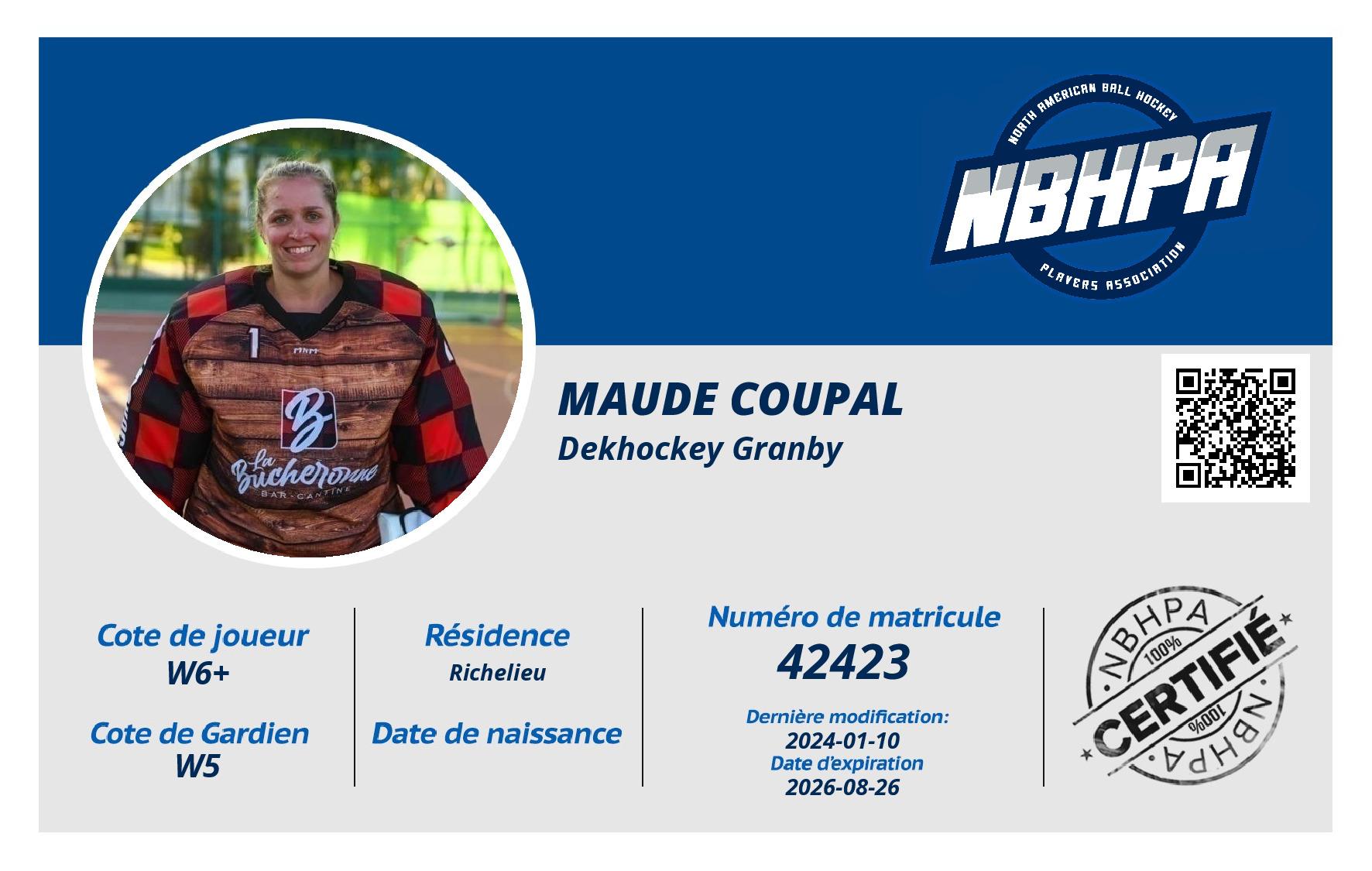 Maude Coupal