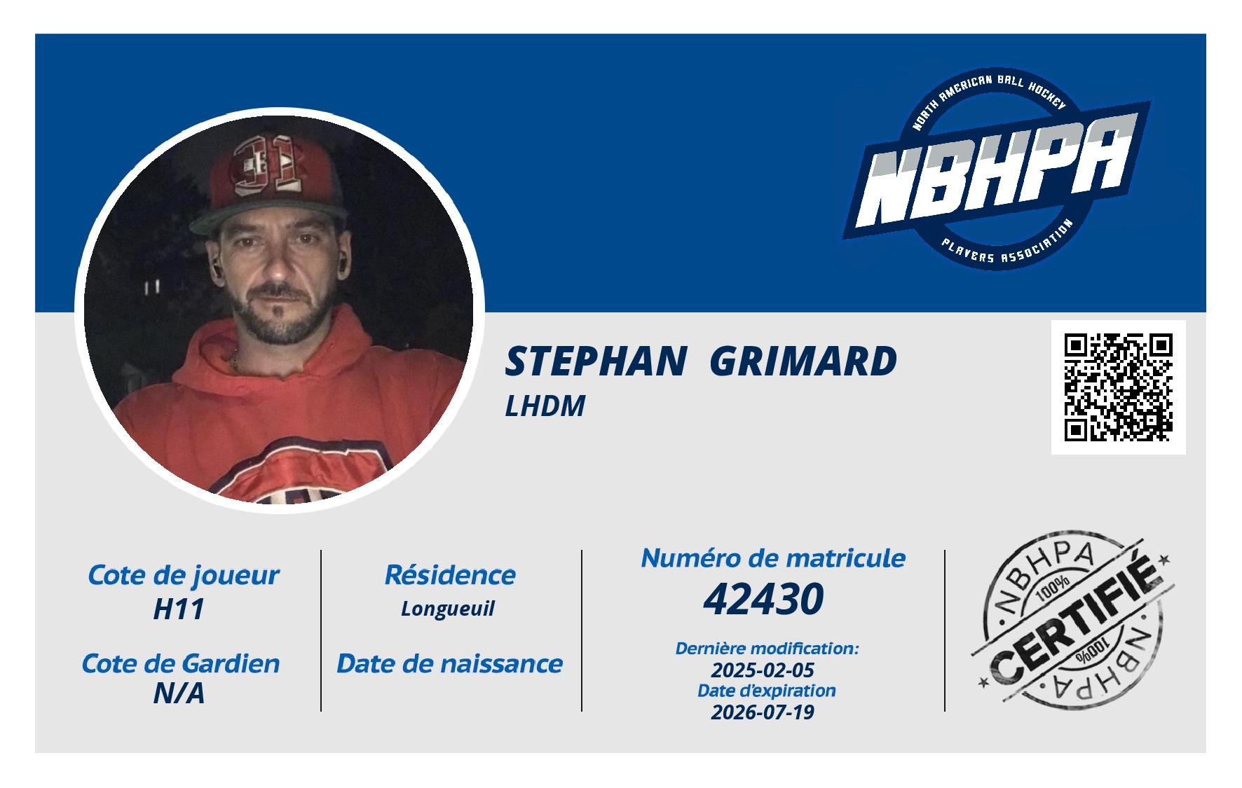 Stephan  Grimard 