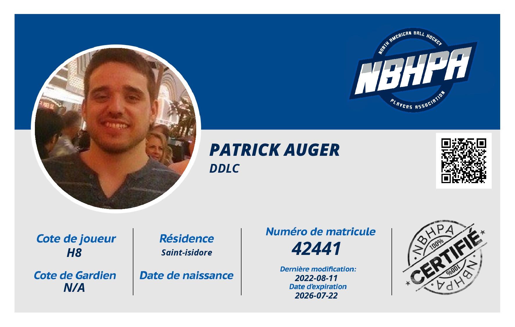 Patrick Auger