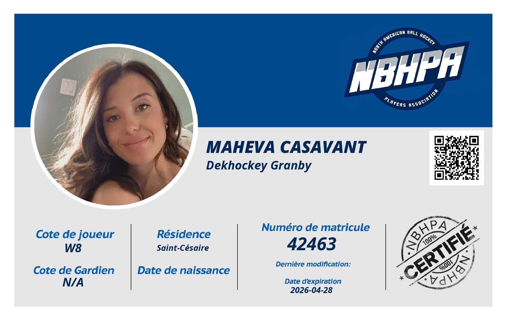 Maheva Casavant