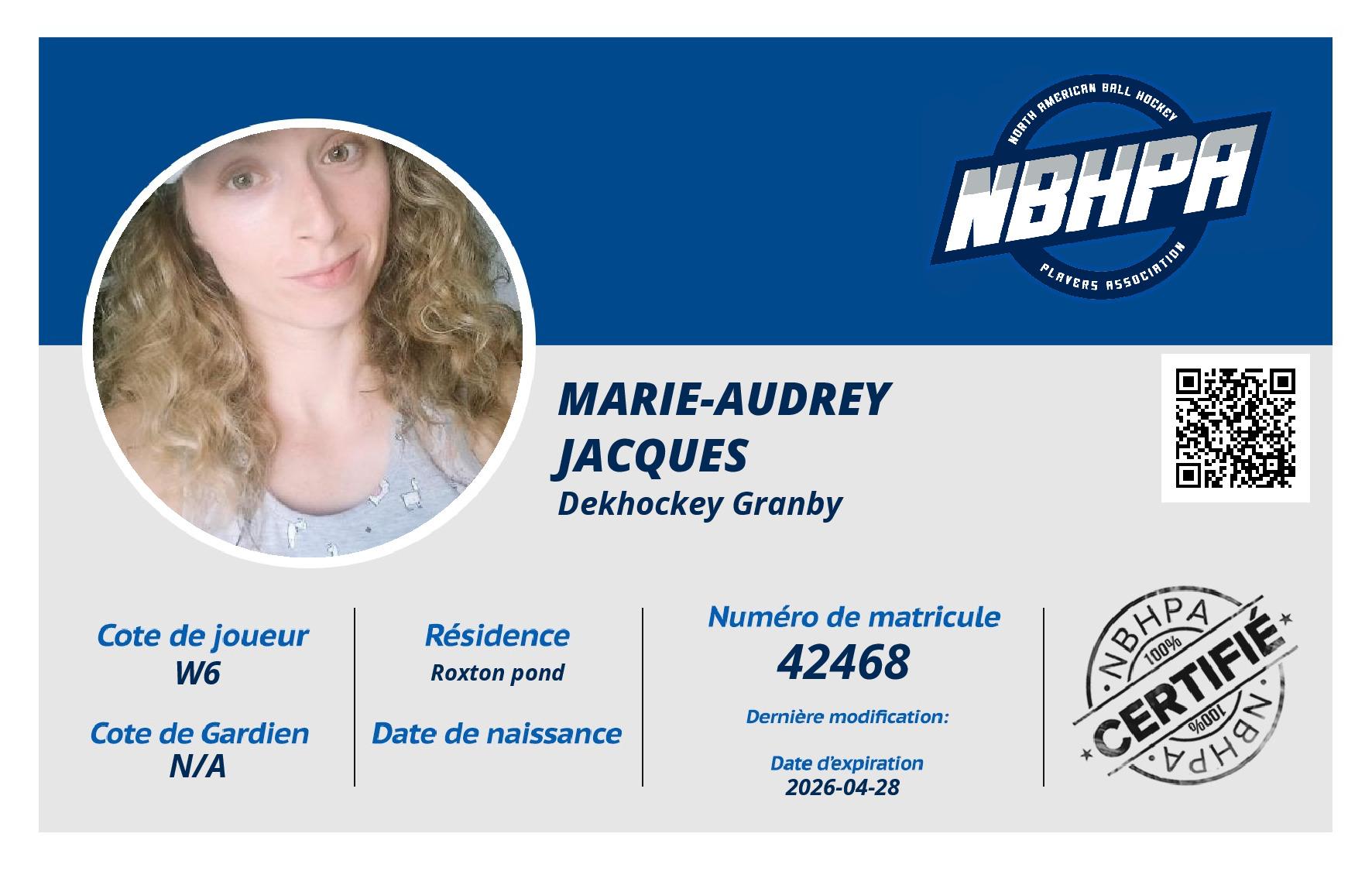 Marie-Audrey Jacques