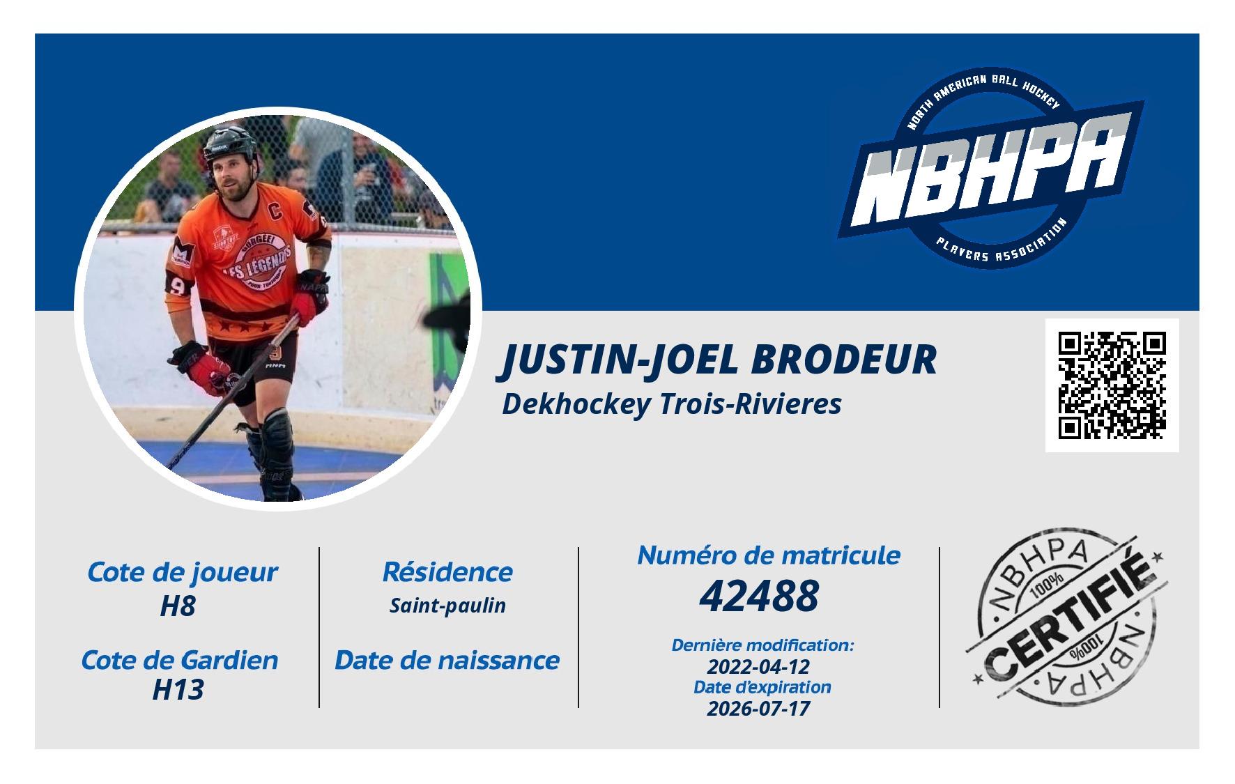 Justin-Joel Brodeur