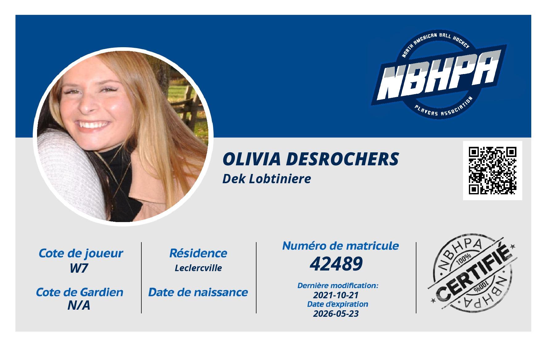 Olivia Desrochers