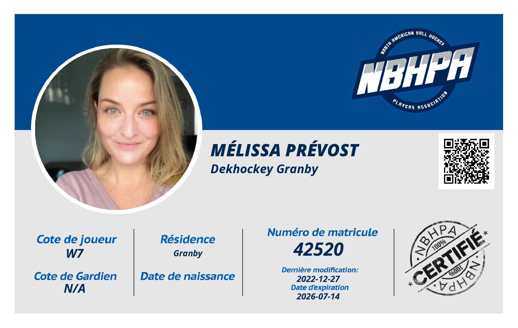 Mélissa Prévost