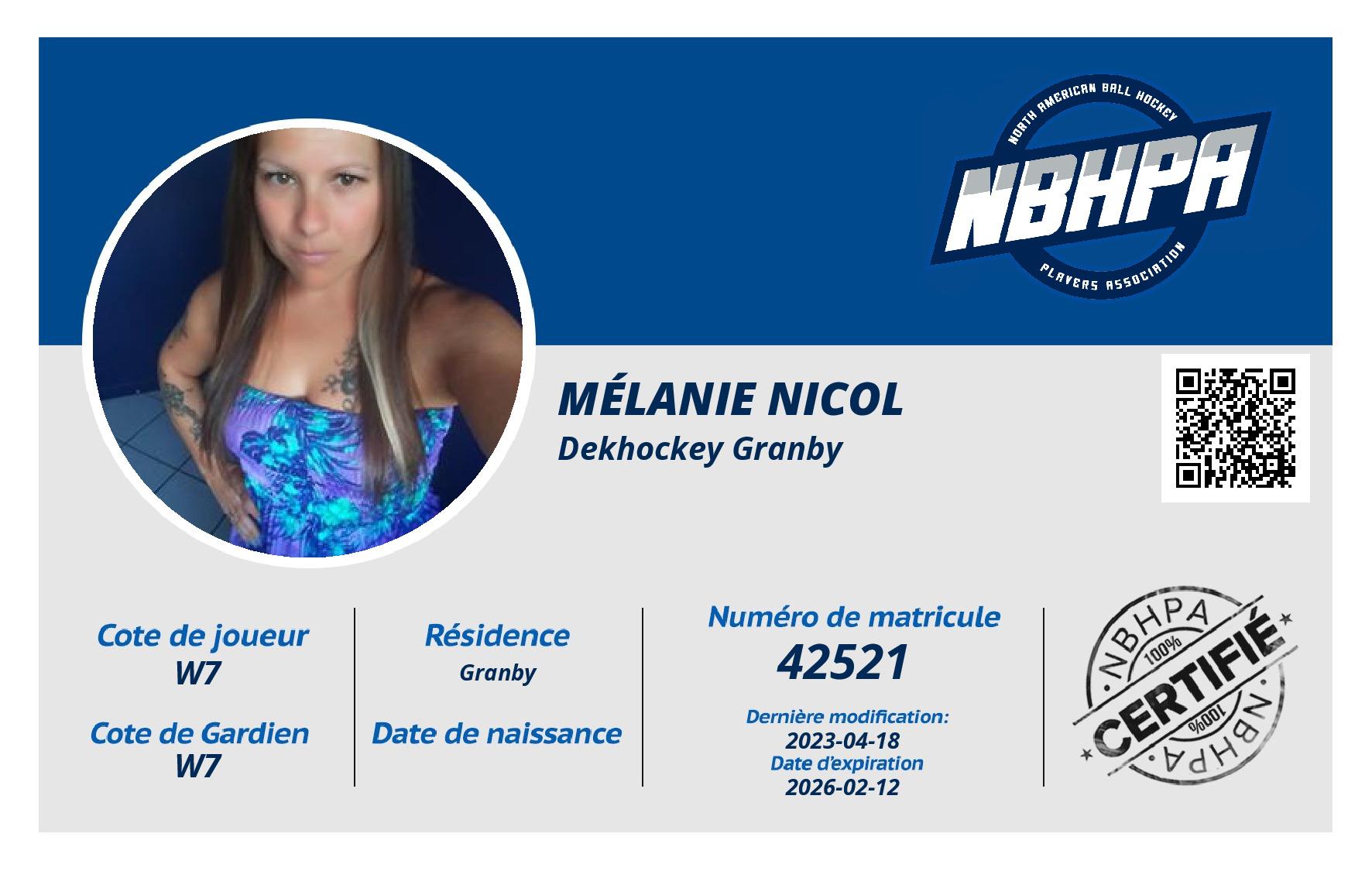 Mélanie Nicol