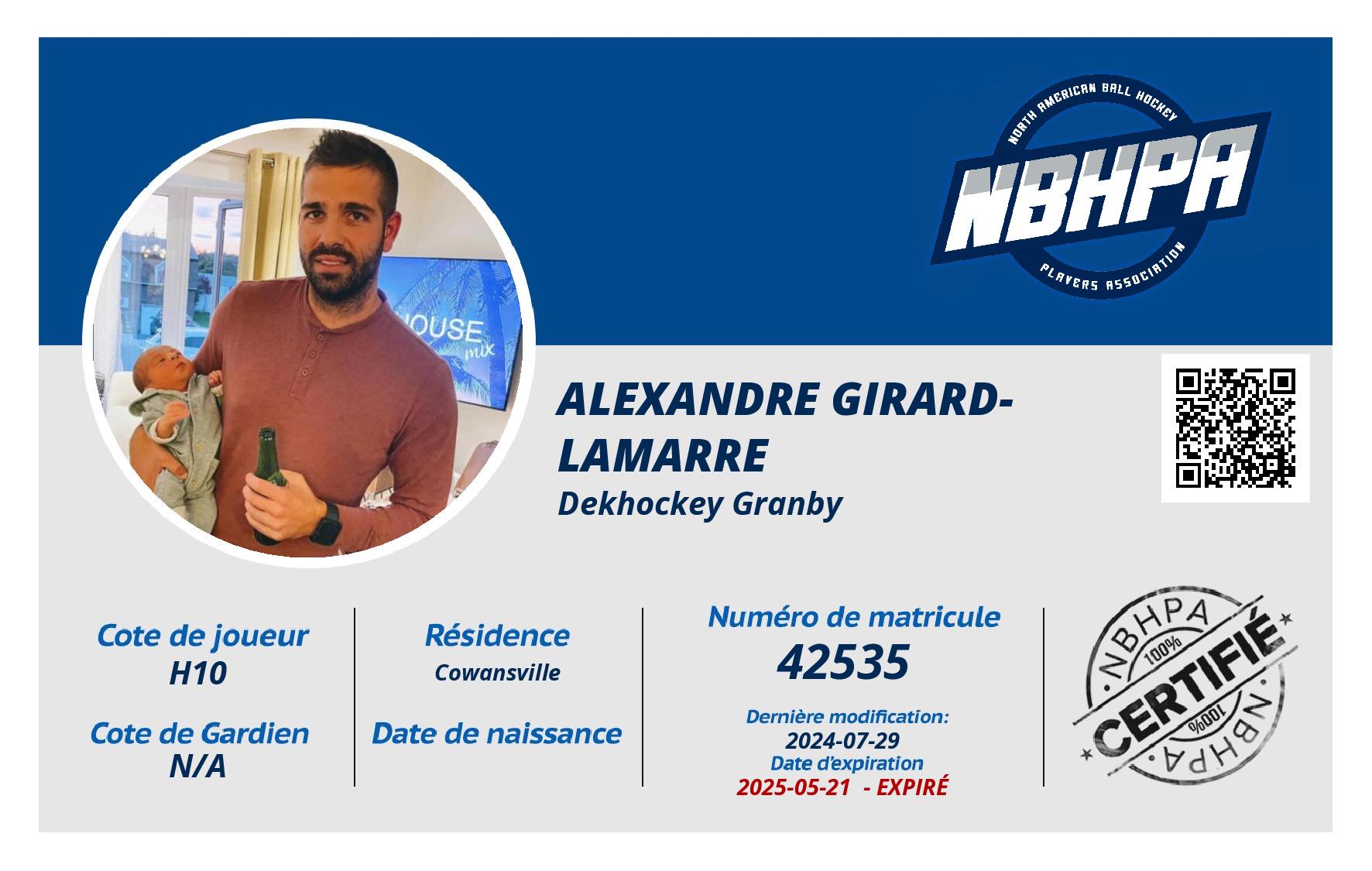Alexandre Girard-Lamarre
