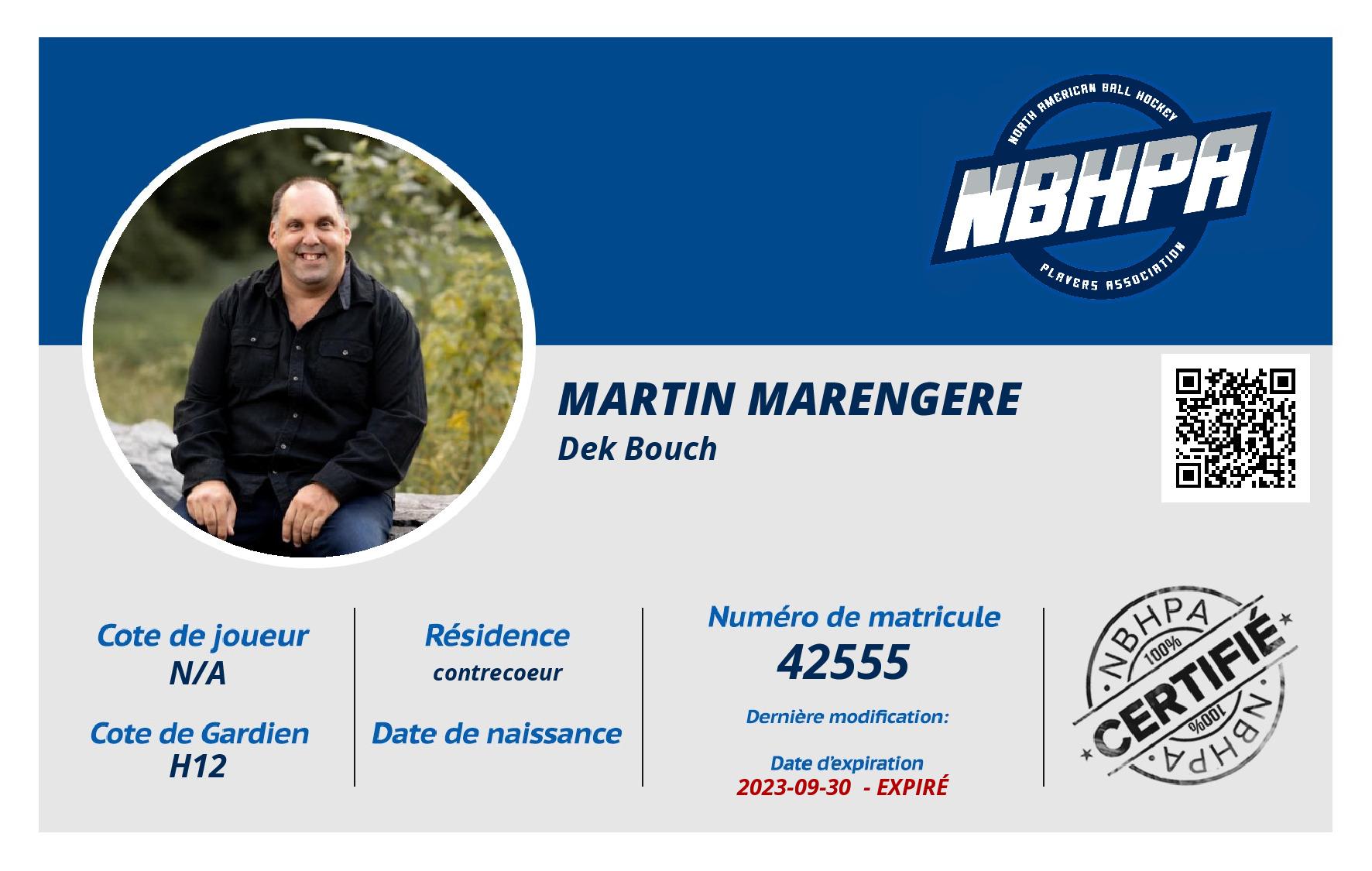 Martin Marengere