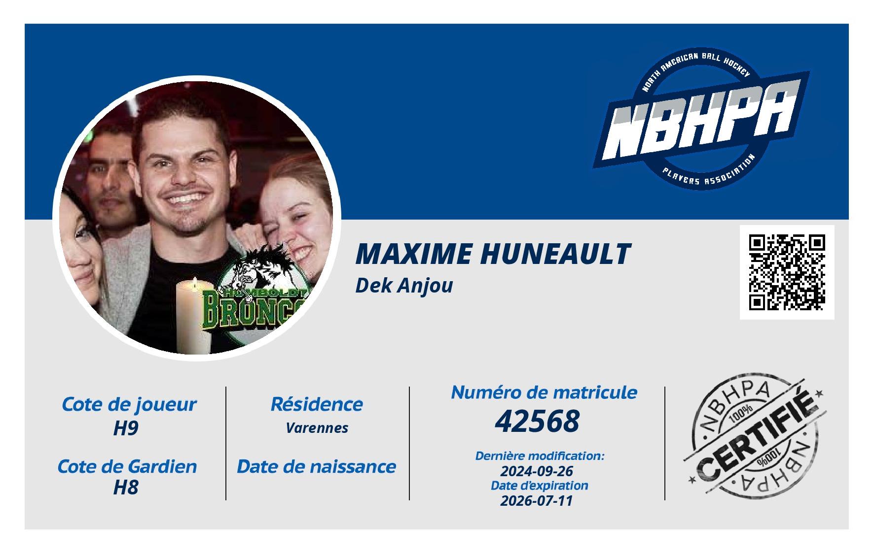Maxime Huneault