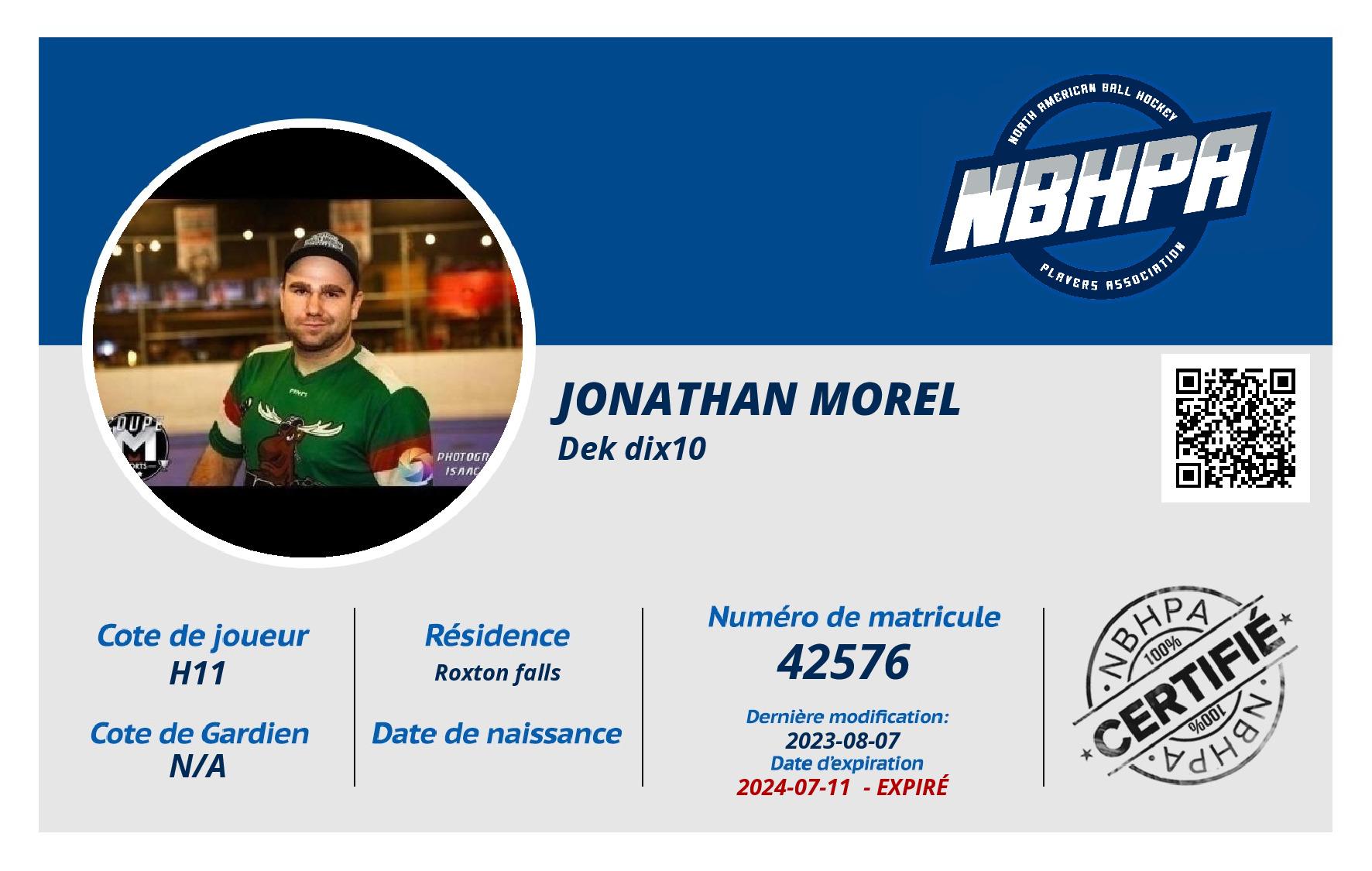 Jonathan Morel