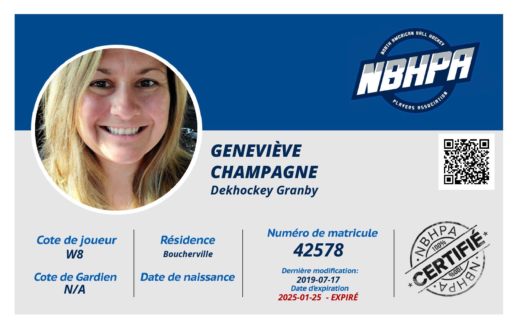Geneviève Champagne