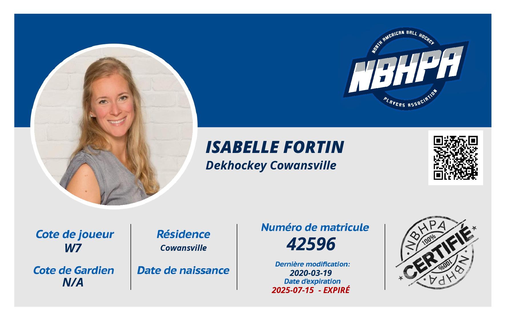Isabelle Fortin