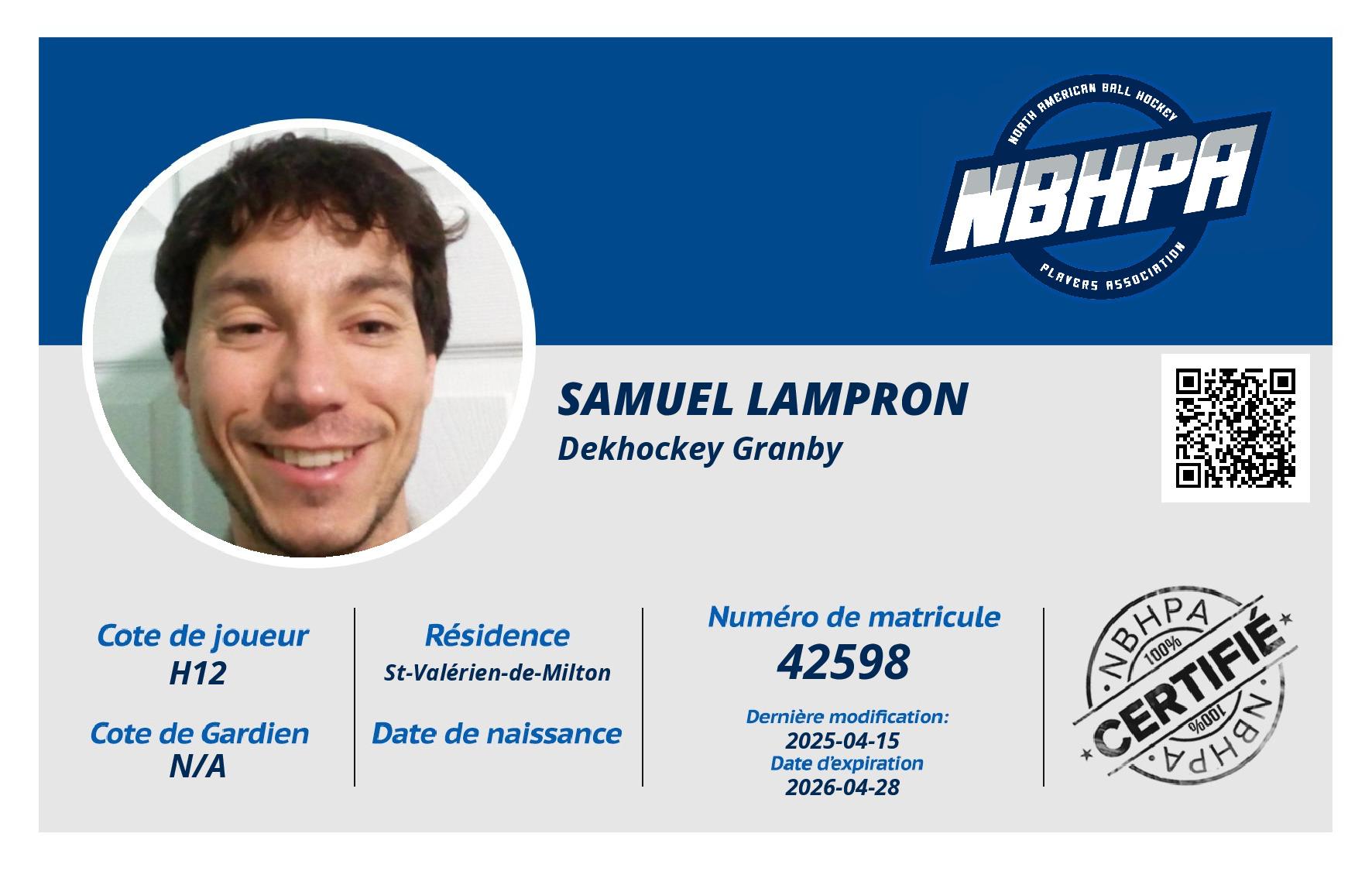 Samuel Lampron