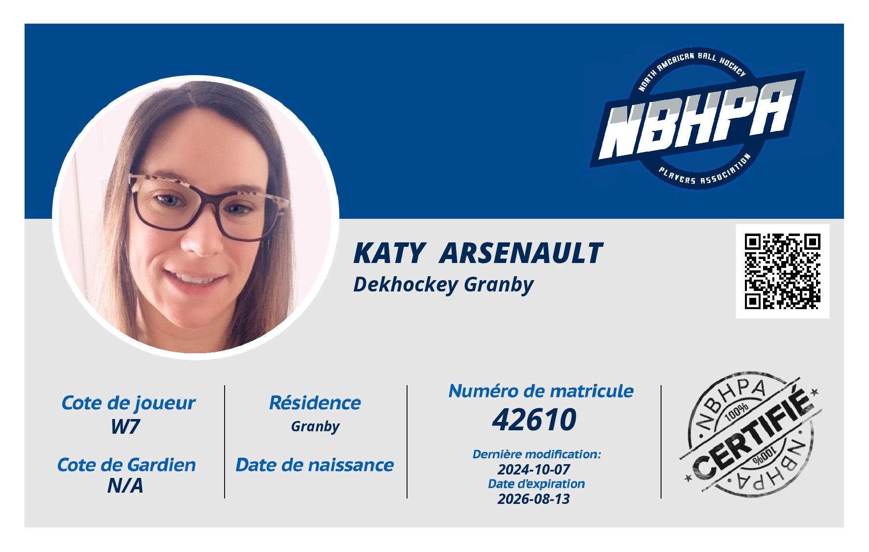 Katy  Arsenault 