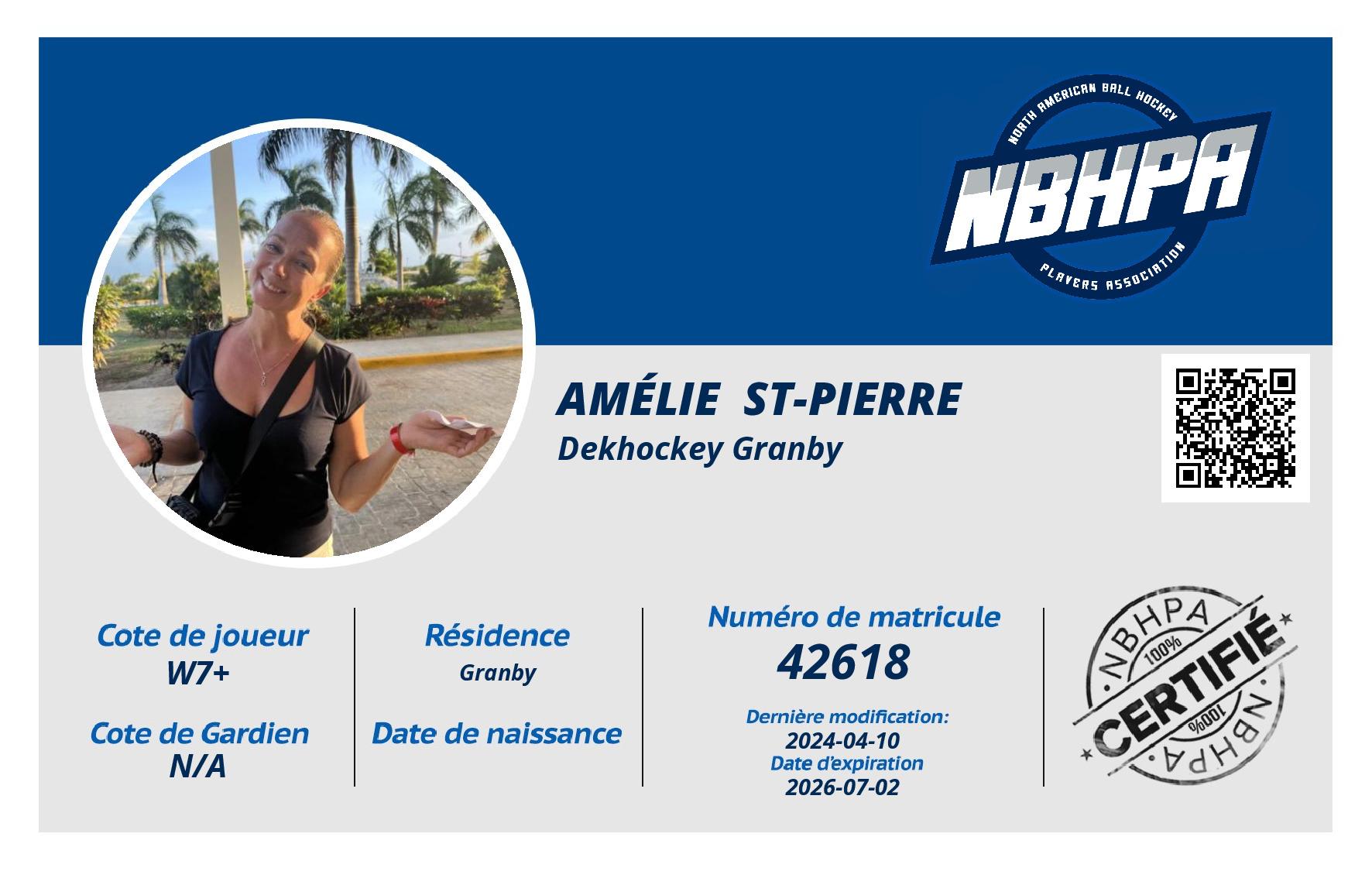 Amélie  St-Pierre 