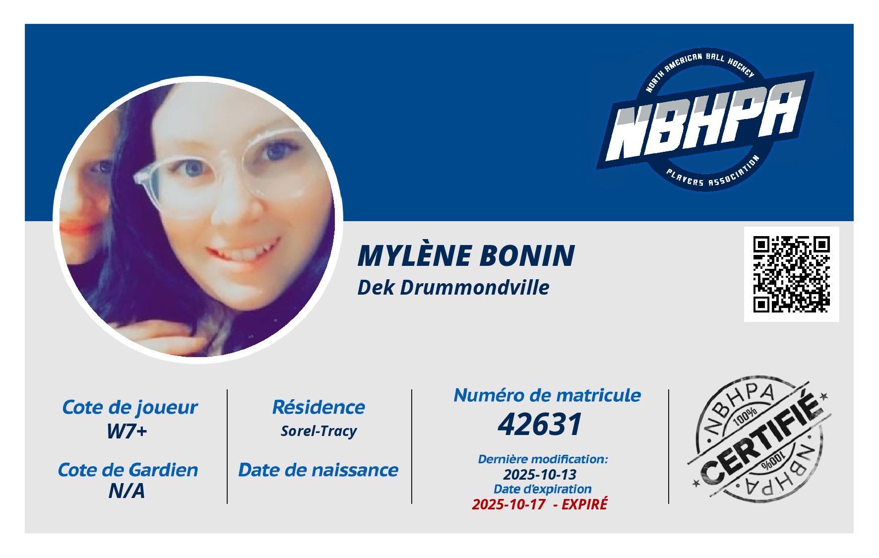 Mylène Bonin