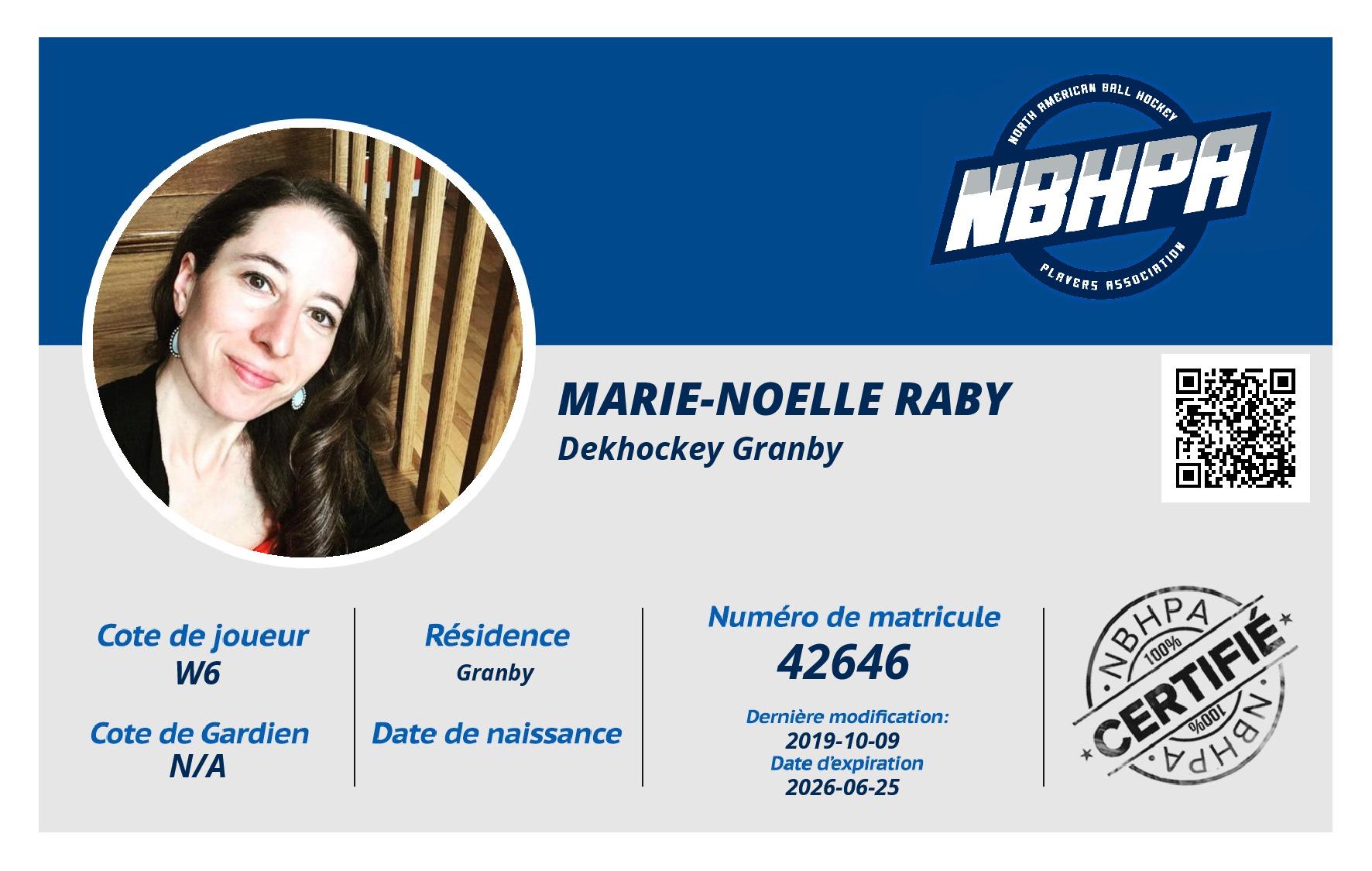 Marie-Noelle Raby