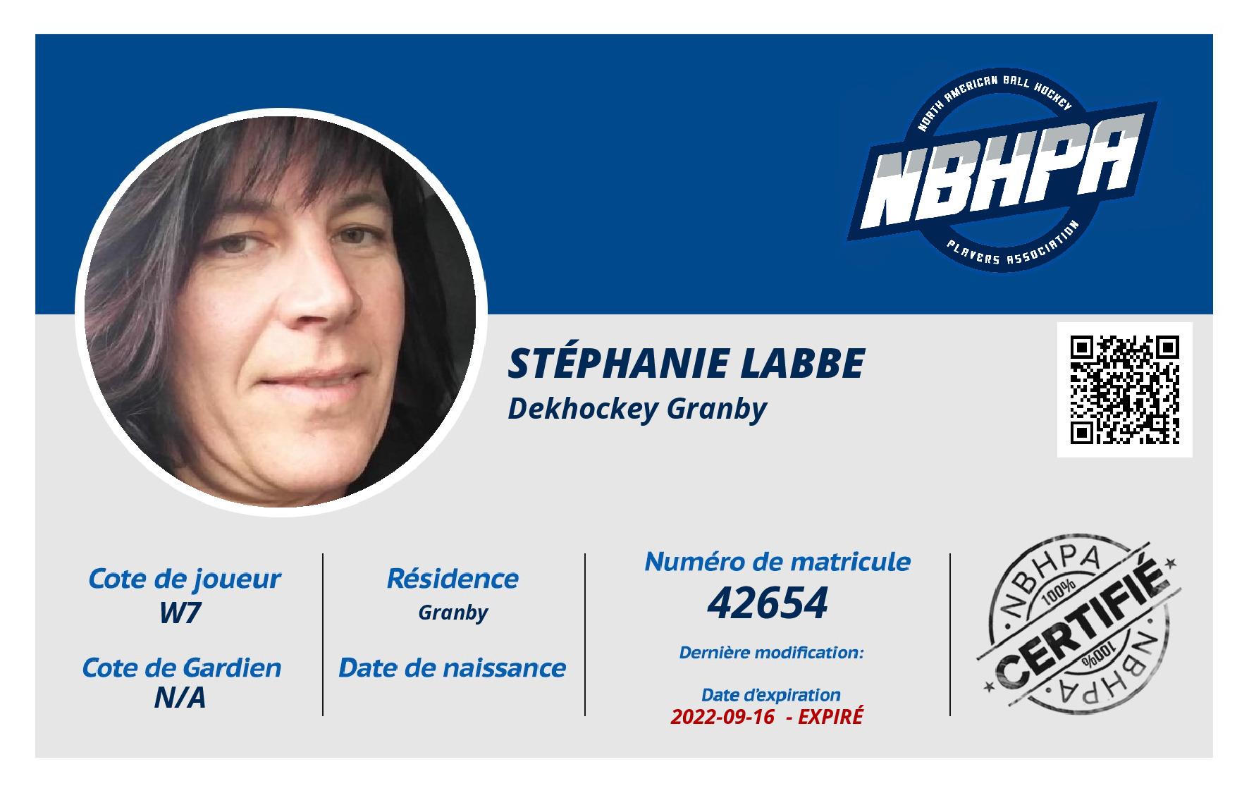 Stéphanie Labbe