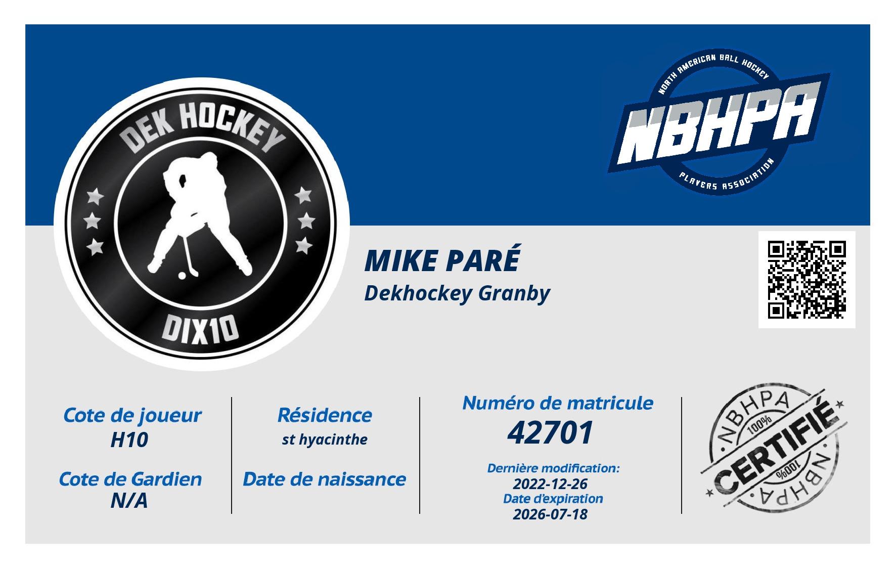 Mike Paré