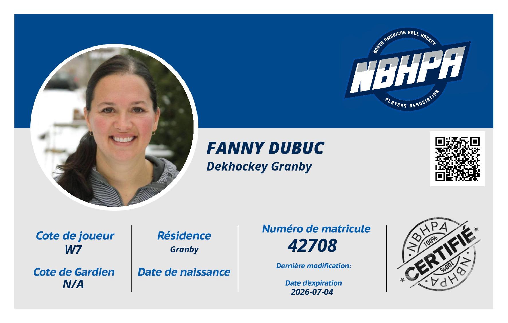 Fanny Dubuc