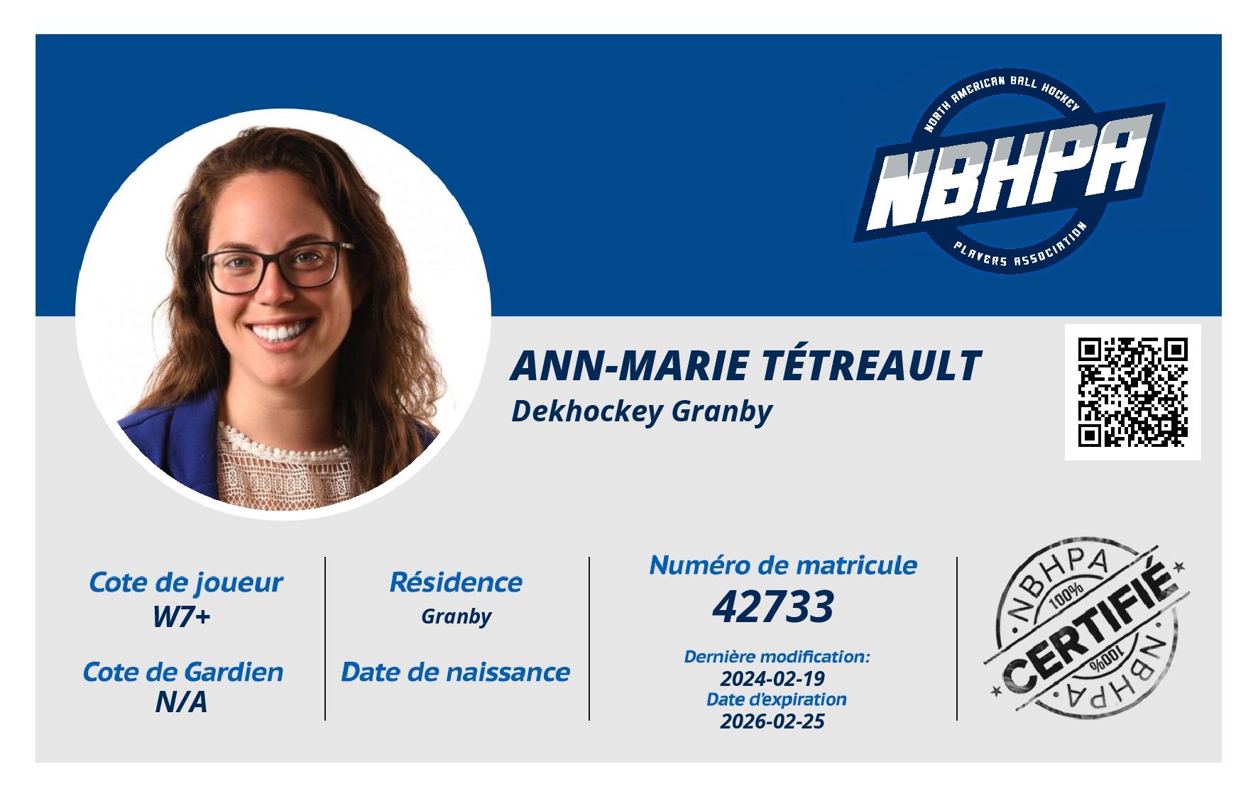 Ann-Marie Tétreault