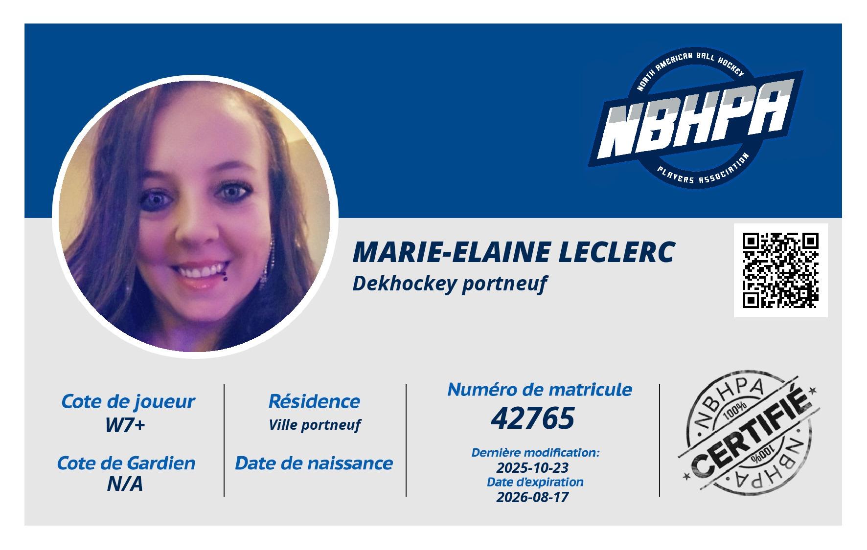 Marie-Elaine Leclerc